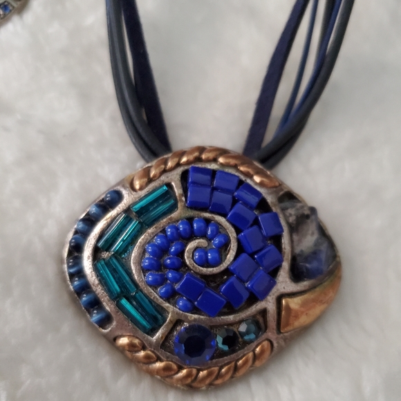 Chico's Necklace and Earrings - Picture 2 of 4